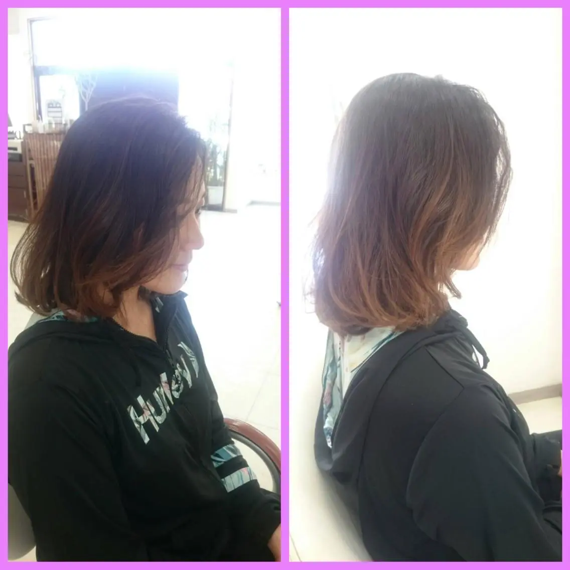 ミディアム トリートメント カット トリートメント Hair VERDEのヘアスタイル