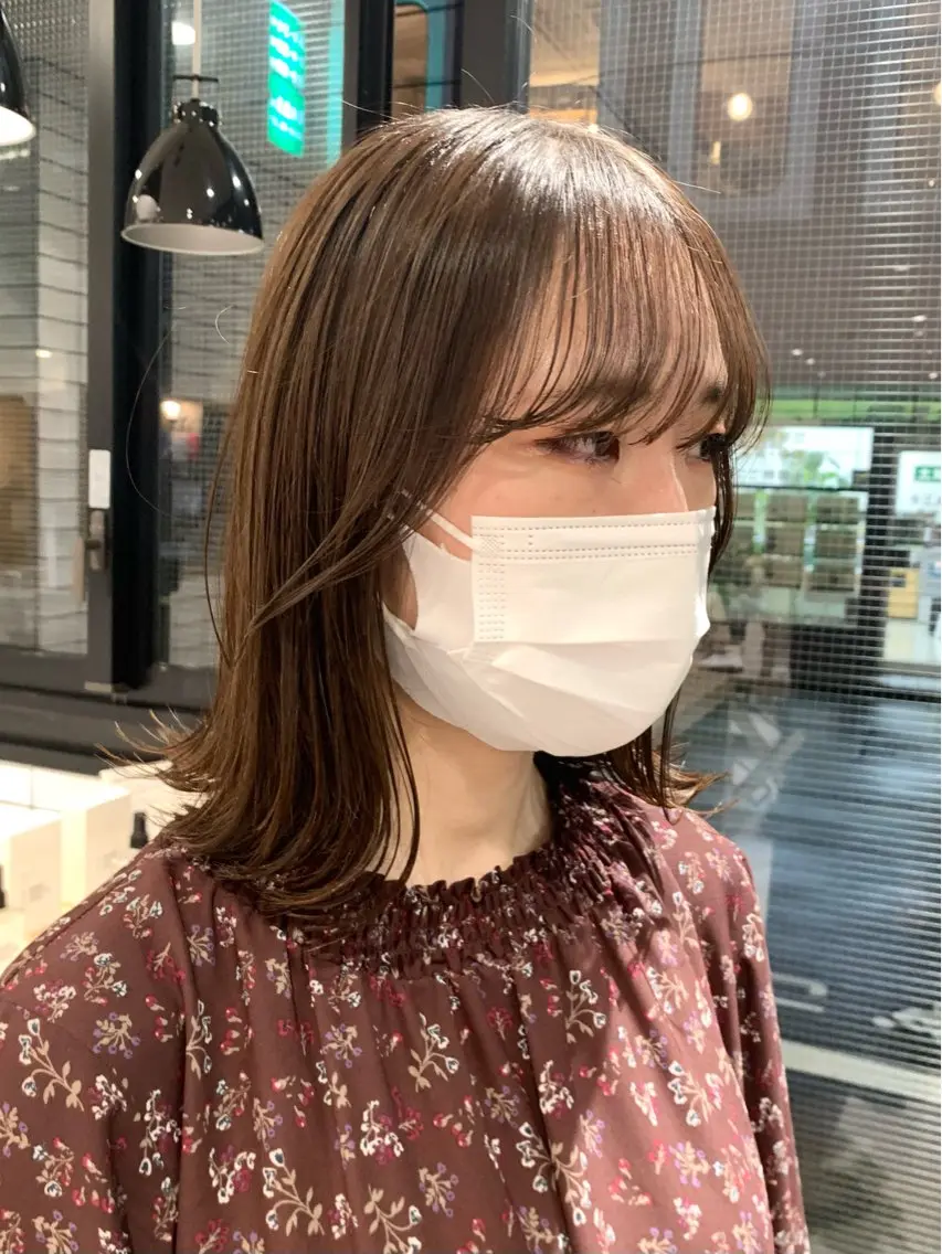ショート カラー フェザー/ニュアンス パーマ/ryutoのヘアスタイル
