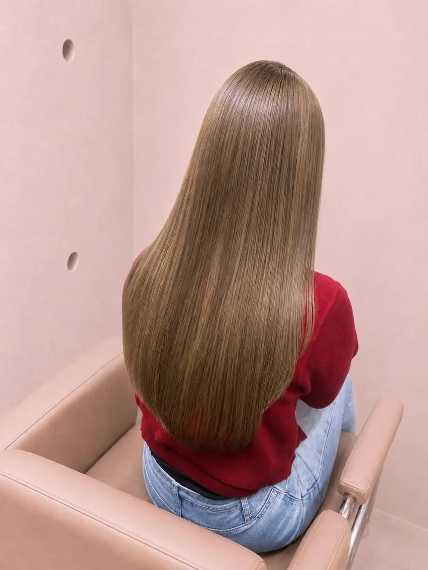 セミロング 池袋/ブリーチ🌈 ダブルカラー🌟のヘアスタイル