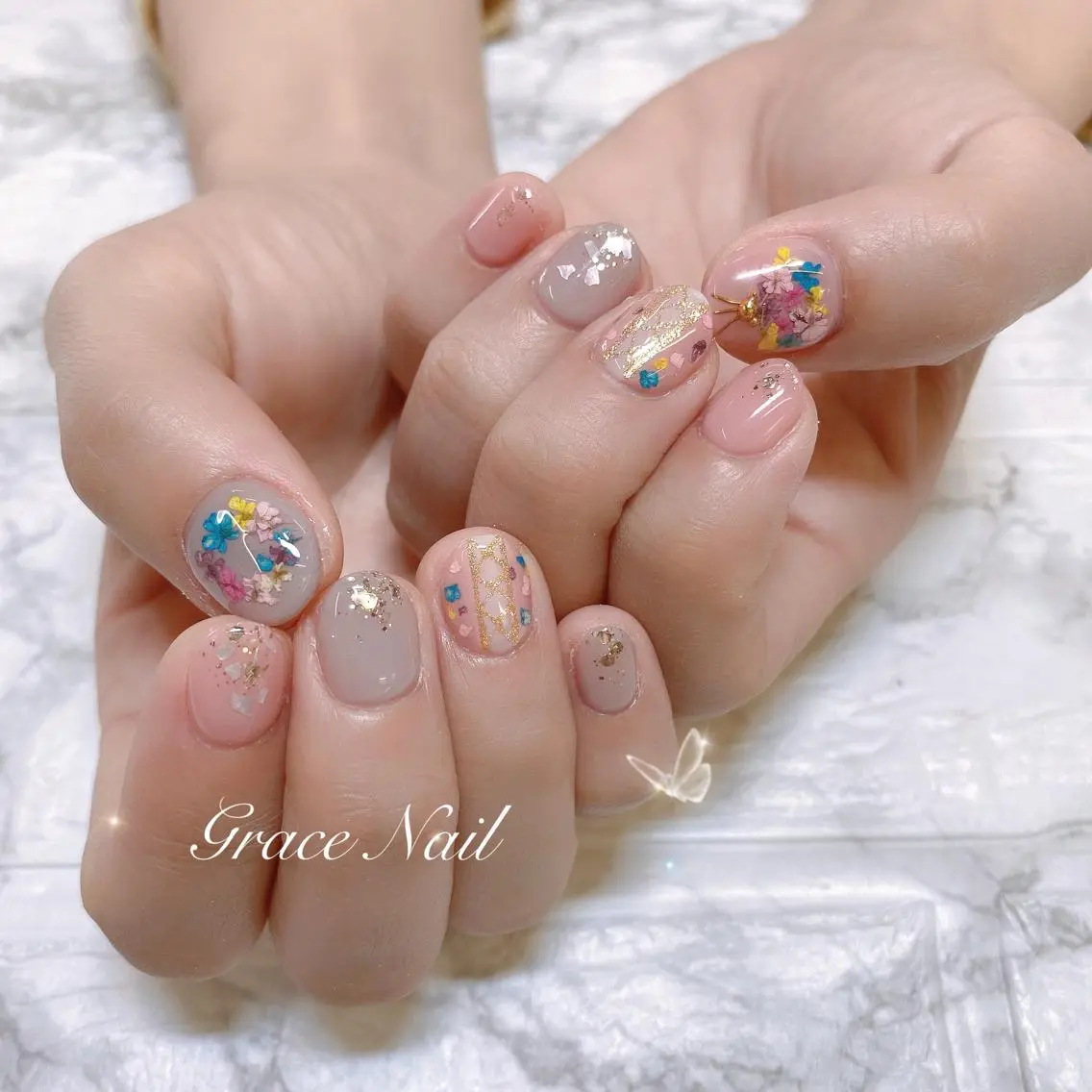 ネイル ☆*。Grace Nail。*☆のネイルデザイン
