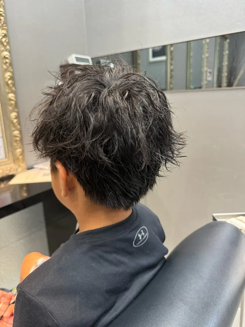 パーマ メンズ パーマ 🫧sara荒井店 樹🫧のヘアスタイル