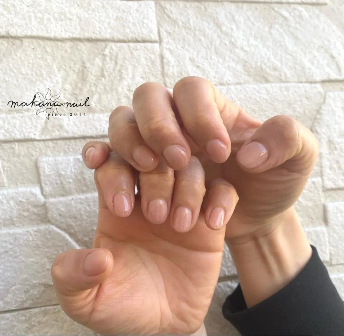 ネイル ワンカラーネイル mahana nailのネイルデザイン