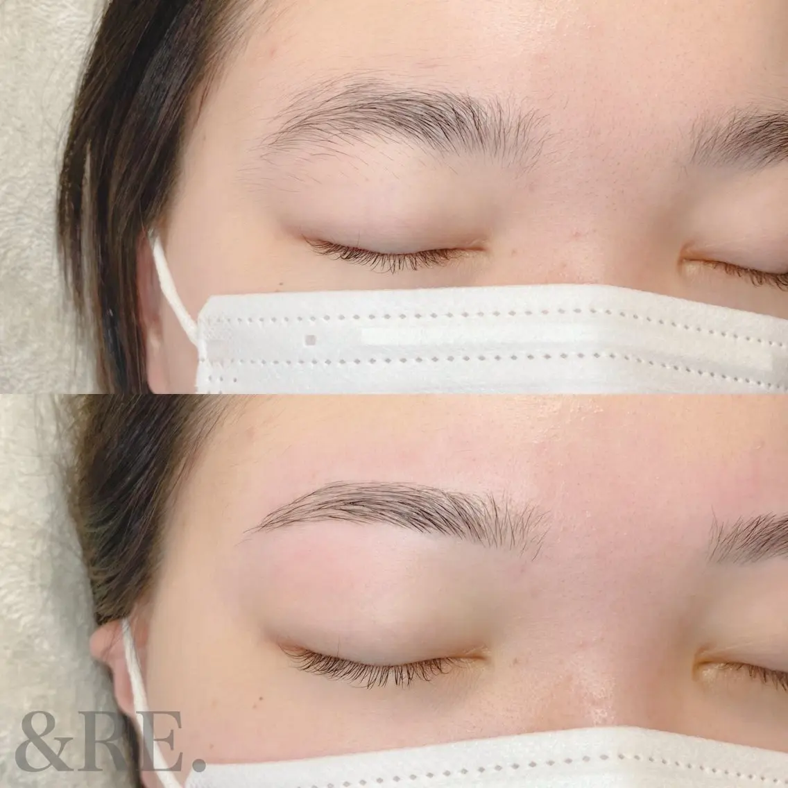 アイブロウ ワックス脱毛 眉カット eye&nail éleviのマツエク・マツパデザイン