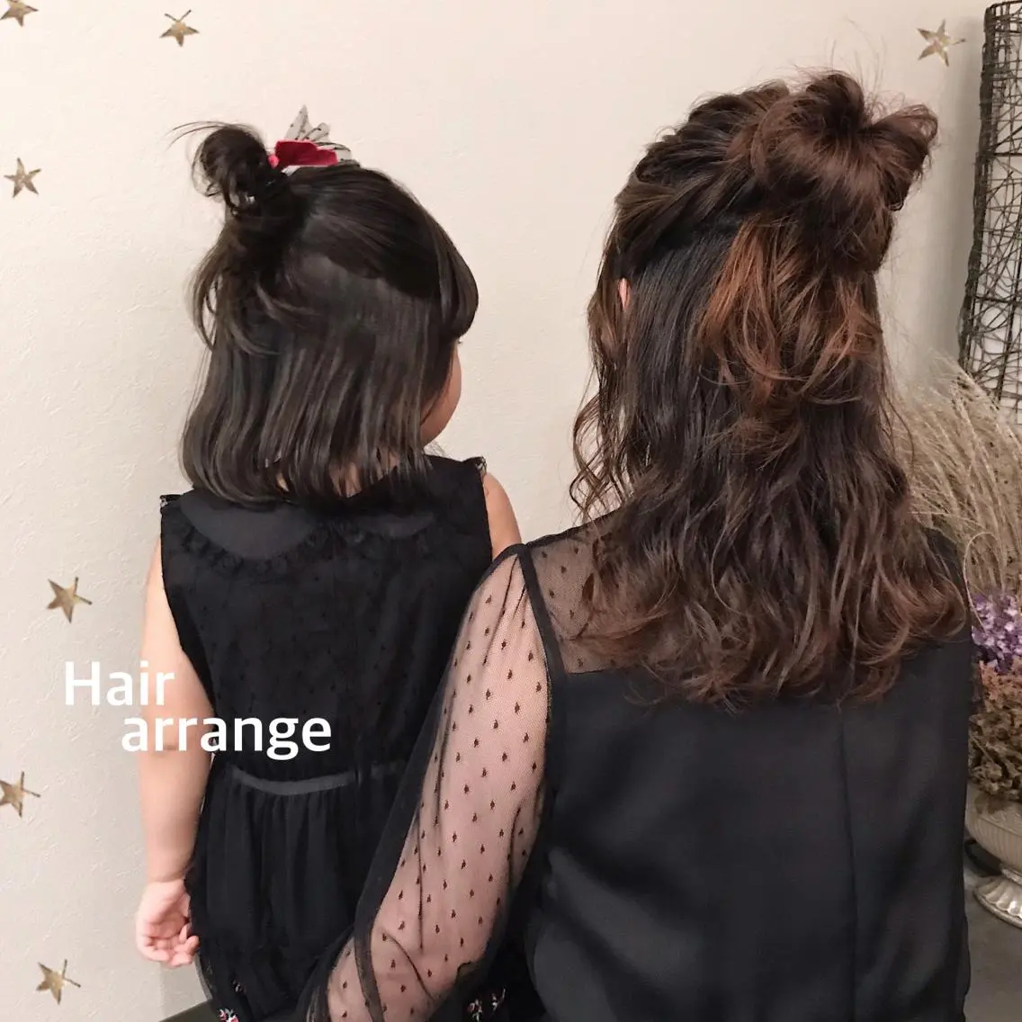 セミロング ヘアアレンジ ヘアセット 市川 千夏のヘアスタイル