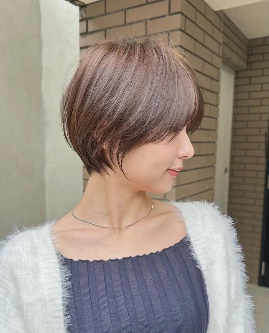 ショート 🫧似合わせショート ゴヤ🫧のヘアスタイル