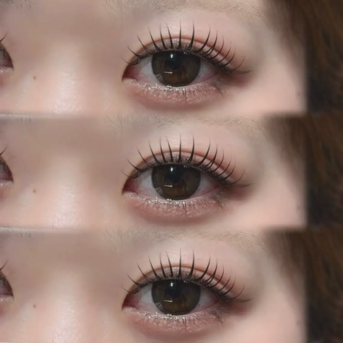 束感仕上げ🧴まつ毛パーマの写真