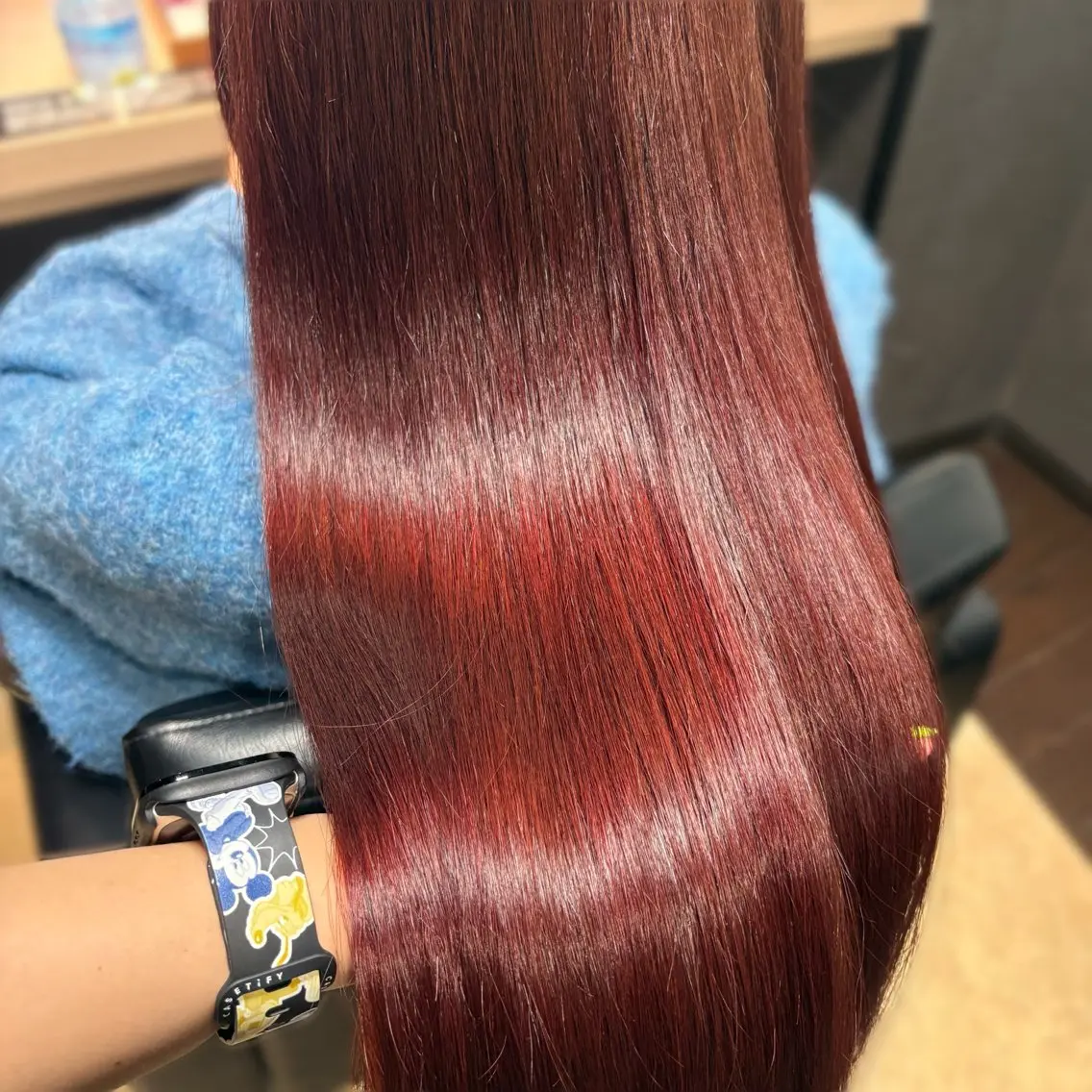 ロング カラー 水谷 未南のヘアスタイル