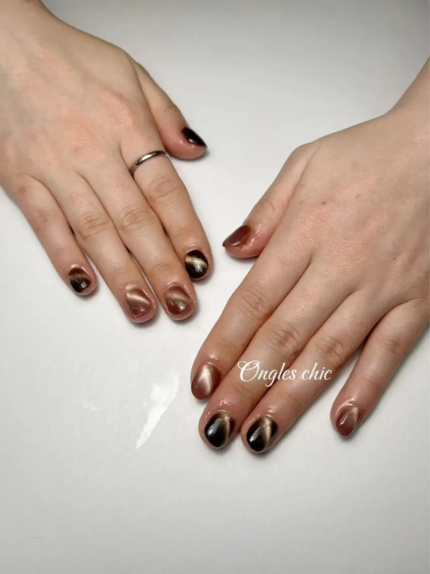 ネイル ハンドネイル ハンドケア ongles chicのネイルデザイン