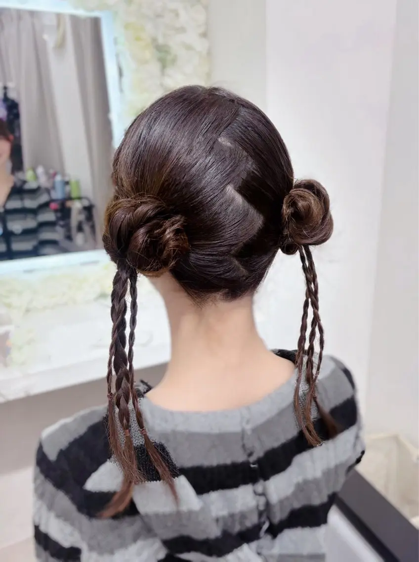 ヘアアレンジ ヘアセット ベルグロー原宿 🦋ꜱᴀᴋᴜʀᴀのヘアスタイル