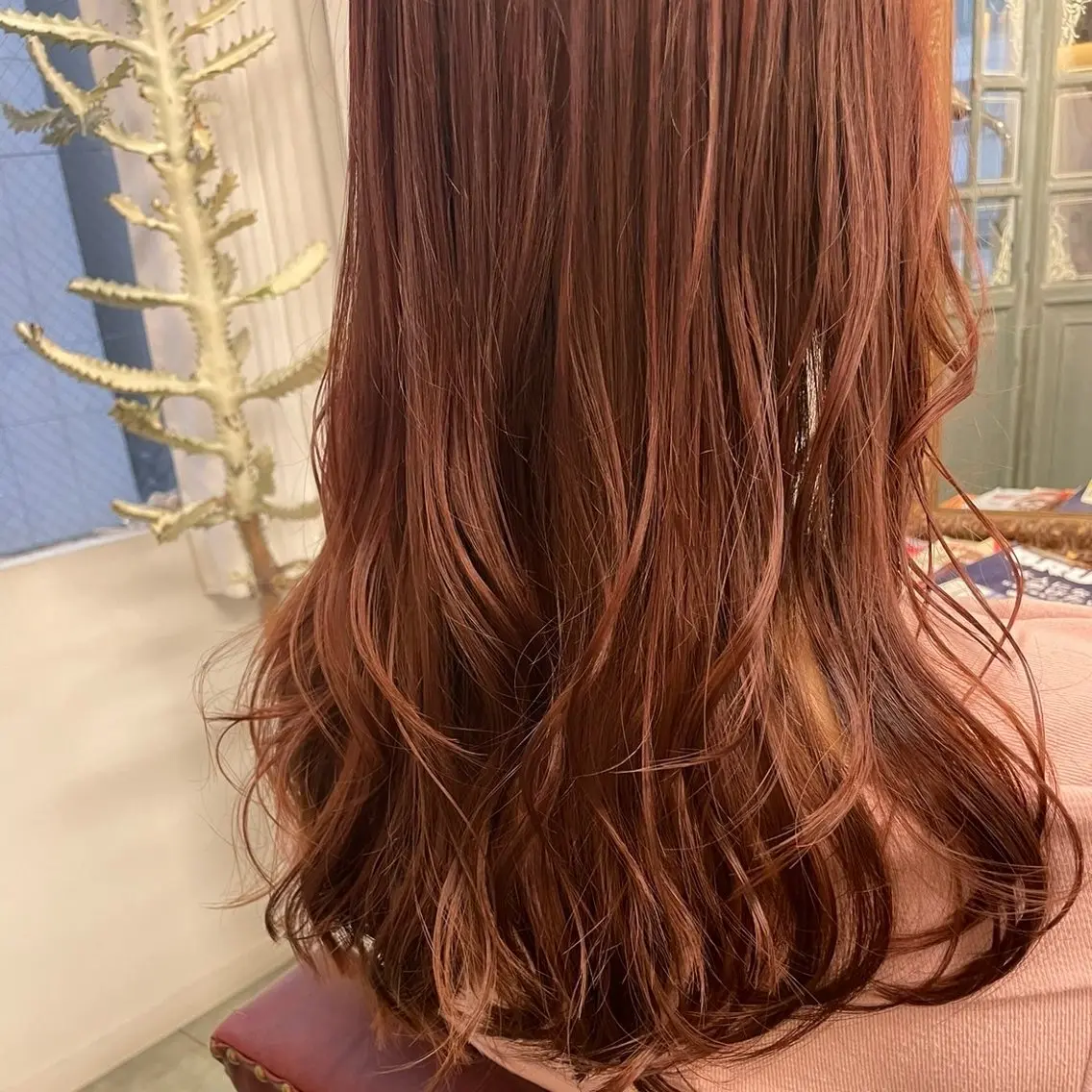 透明感スタンダードカラー(シャンプー、ブロー込み)の写真