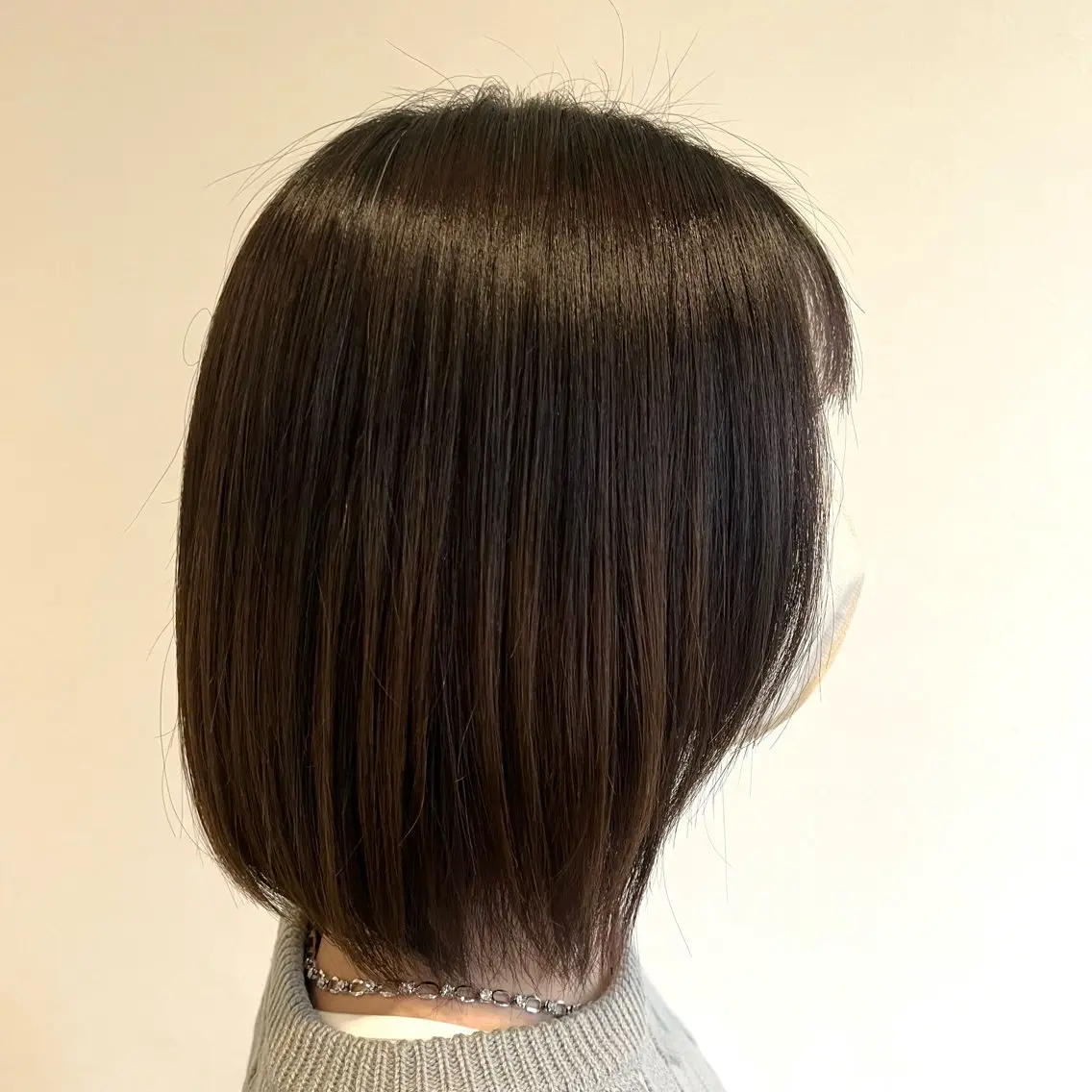 ミディアム 縮毛矯正 LINKLINK Honokaのヘアスタイル