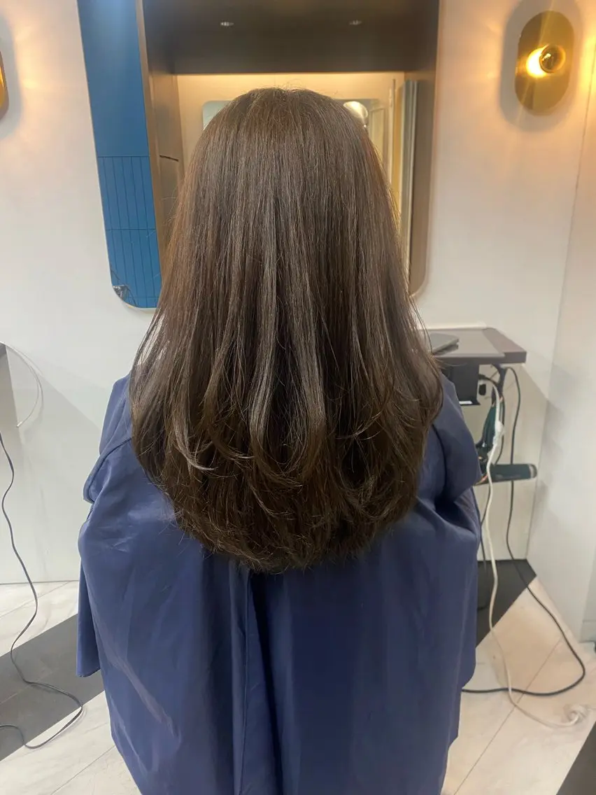 【パーマの方必見👀レディースメンズ🙆♀️】カット+ケアパーマ+髪質改善N.トリートメントの写真