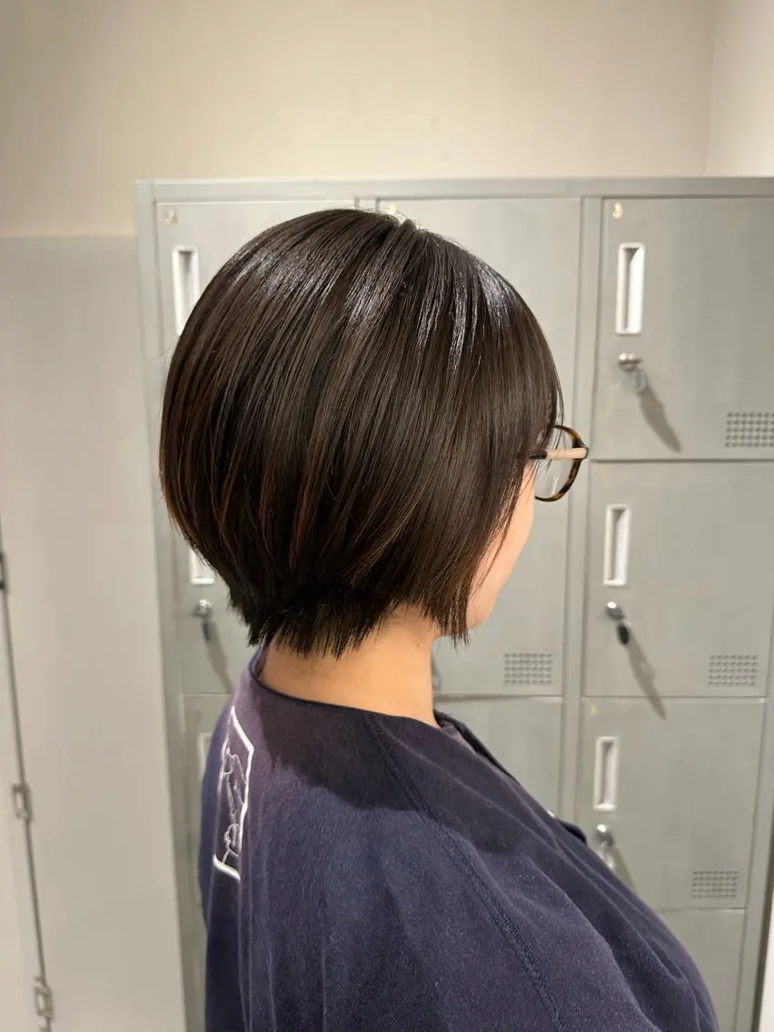 ショート カット 艶カラー/カット/ あゆみ🎀のヘアスタイル