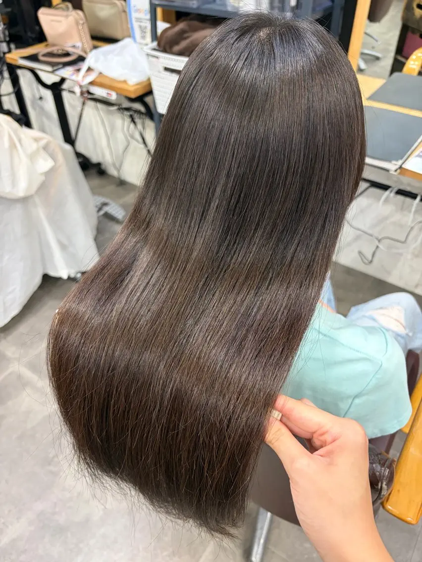 ロング 縮毛矯正 ⭐️U-topia ⭐️和泉田　りさ⭐️のヘアスタイル