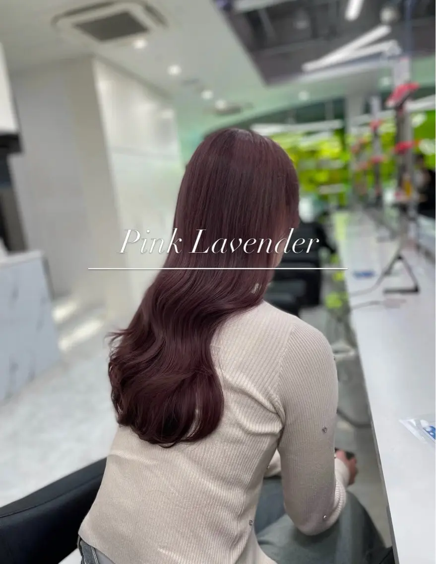 セミロング カラー 💜RIO/韓国風 寒色・暖色カラー💜のヘアスタイル