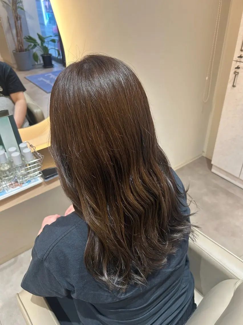 ミディアム ヘアカラー トリートメント aiko🥣🧚🏻 【blanc】のヘアスタイル