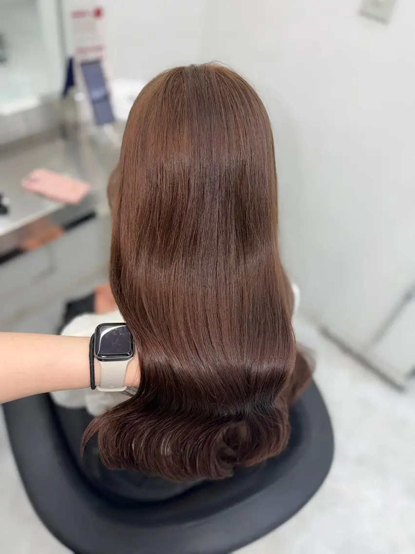 ロング カラー ヘアアレンジ ヘアカラー トリートメント 透明感カラー🎀艶髪 Anju/渋谷🎀のヘアスタイル