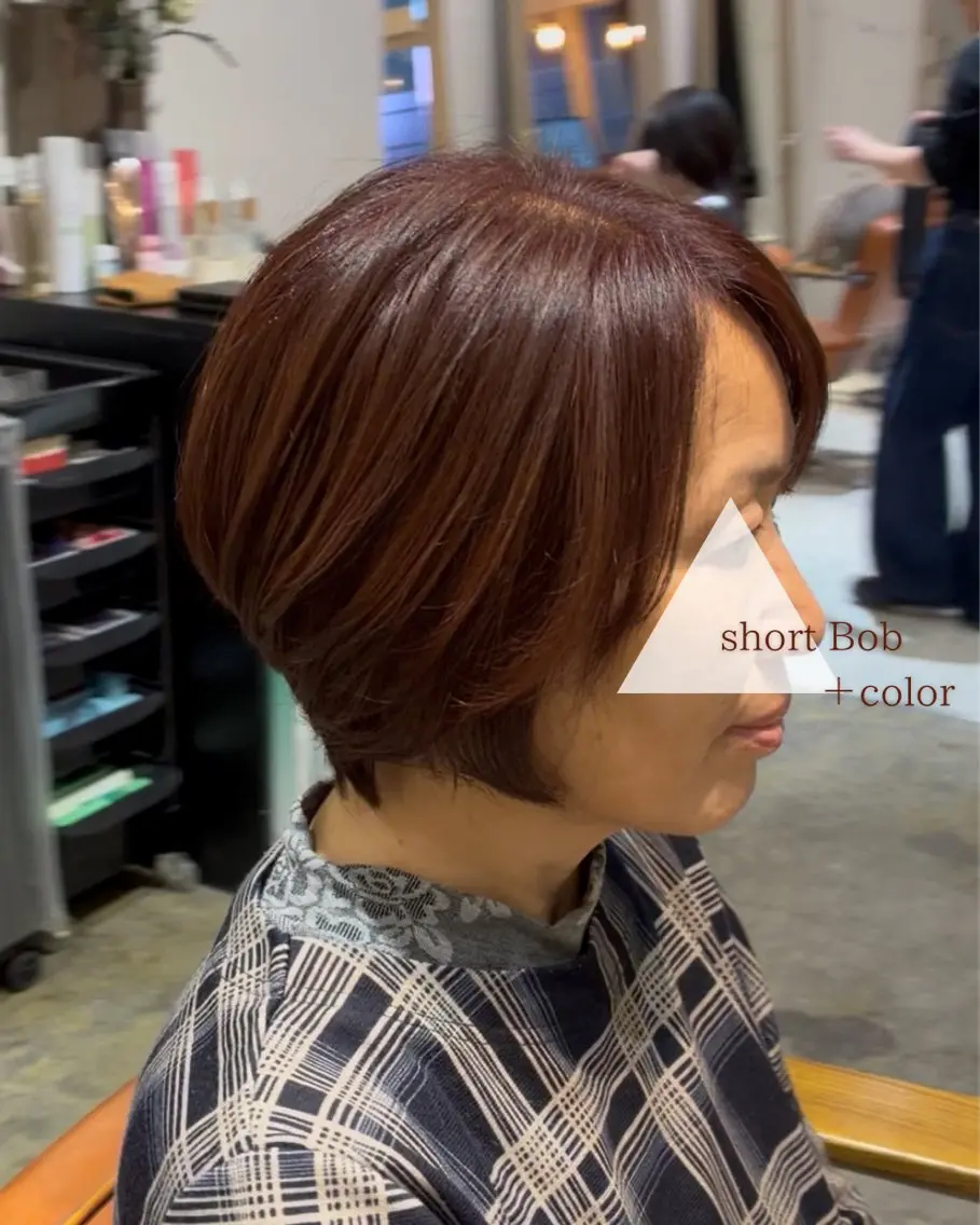 ショート カラー モデル様募集中🍒/ soraのヘアスタイル