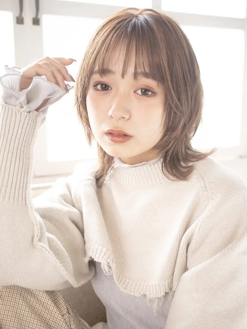 ロング カラー 田中 克弥のヘアスタイル