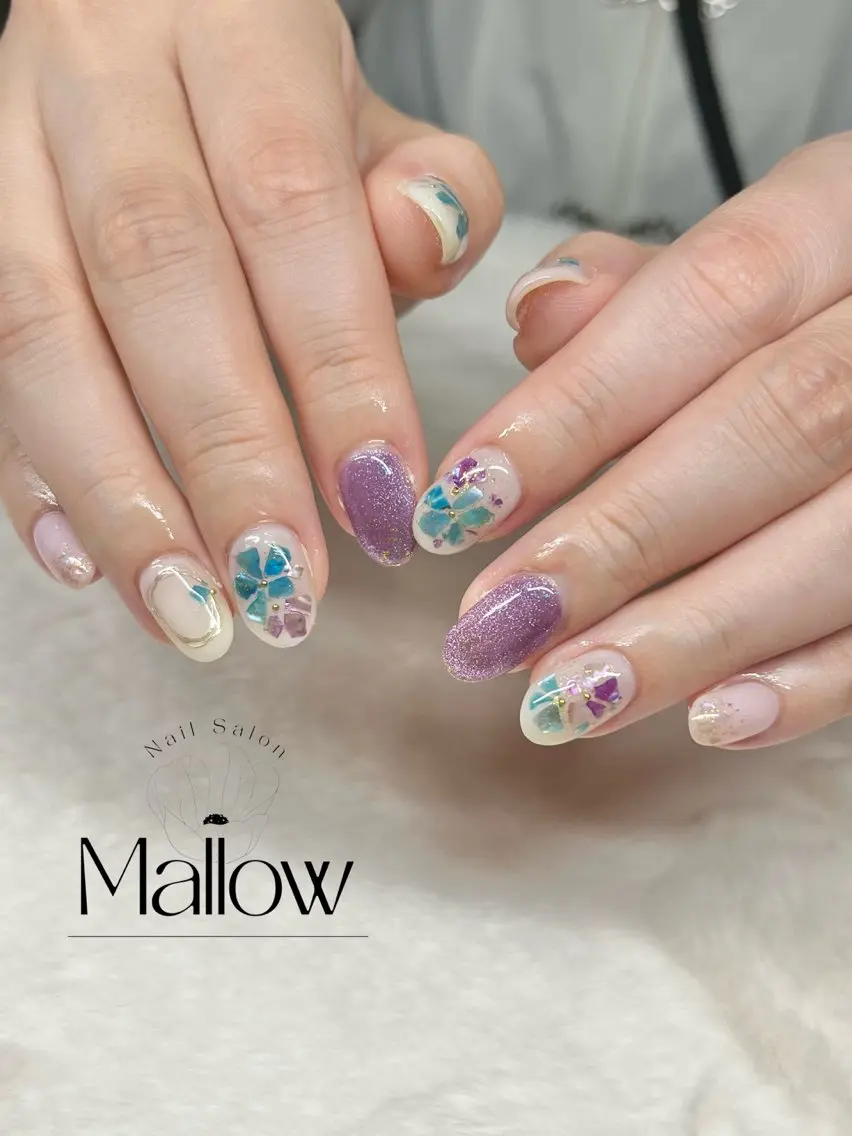 ネイル ハンドネイル Mallow nailのネイルデザイン