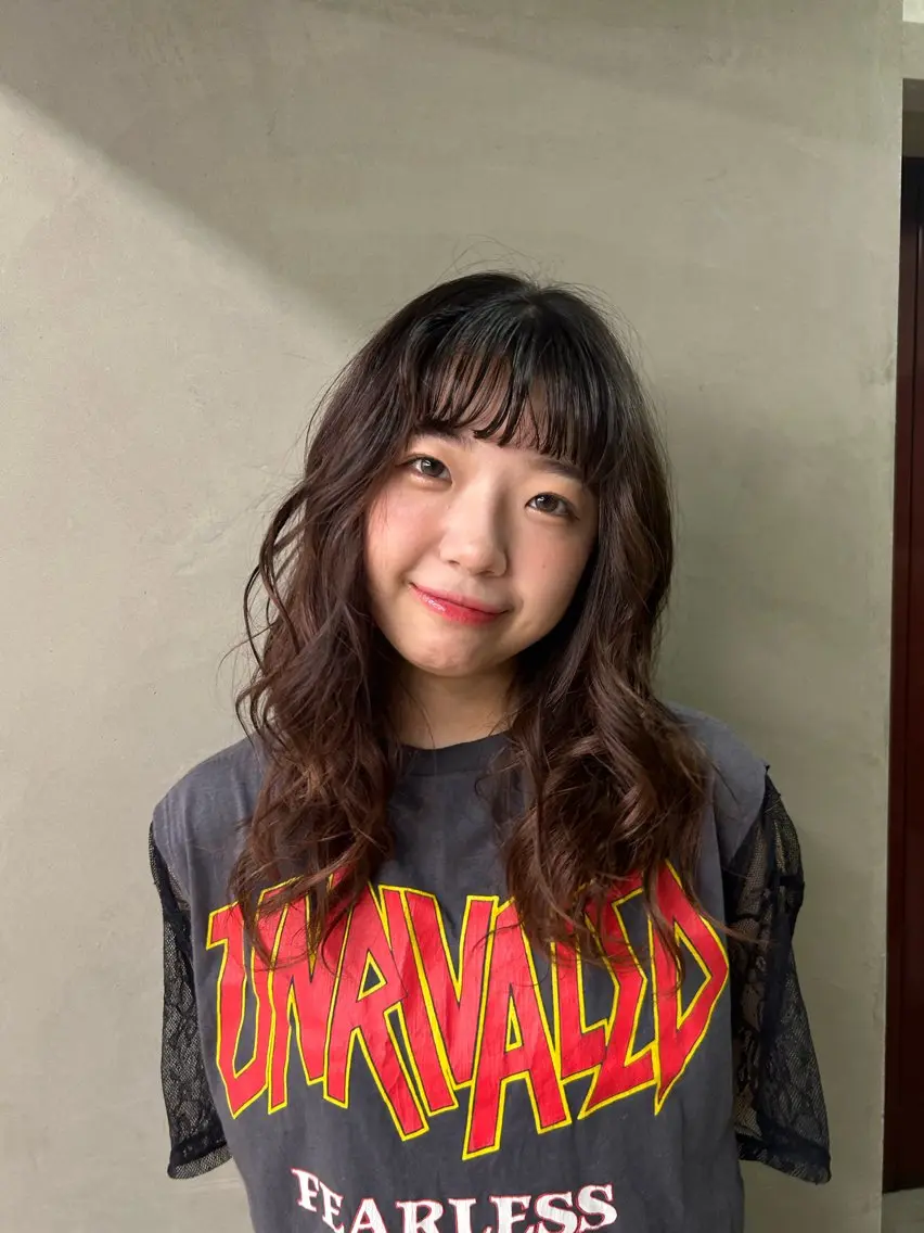 パーマ 暖色/ほのか ♡CARE ♡のヘアスタイル