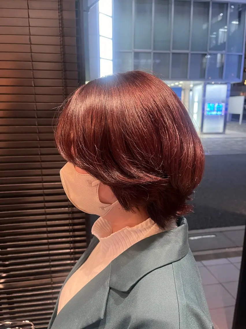 ショート 田中 美月のヘアスタイル