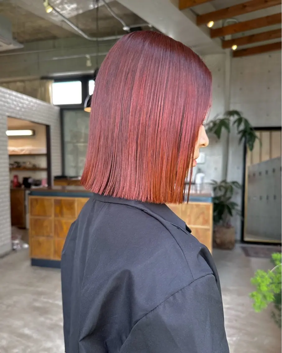 ショート ボブ 小泉 璃子のヘアスタイル
