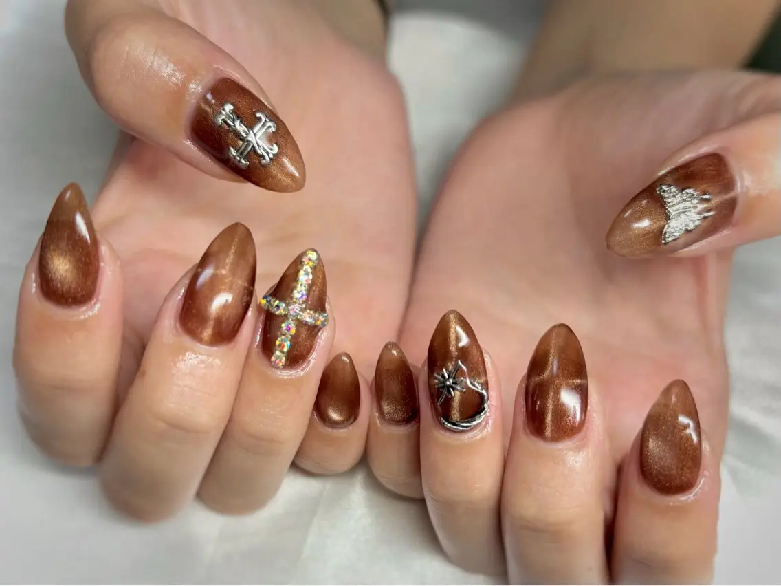 ネイル ハンドネイル Nail salon Cielel⟡Ayaのネイルデザイン