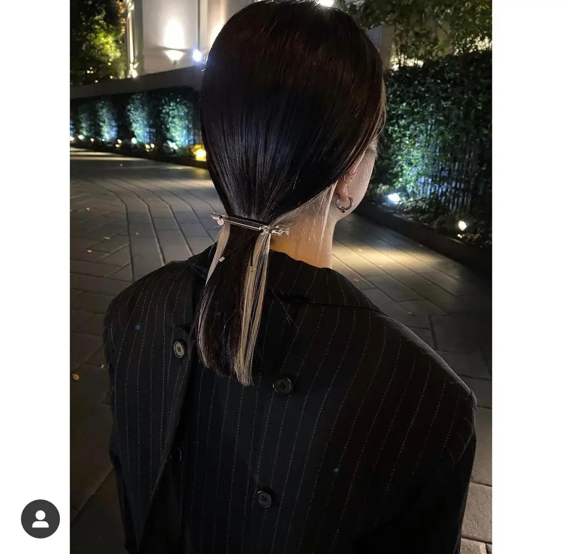 セミロング カラー ヘアアレンジ インナーカラー 【姫カット】 ナカムラコウキのヘアスタイル