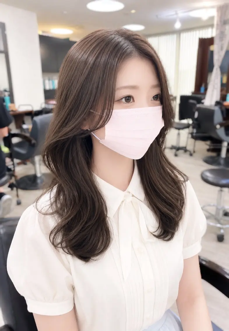 ロング カラー くびれヘア ＊横浜駅＊ 金子 誠也のヘアスタイル