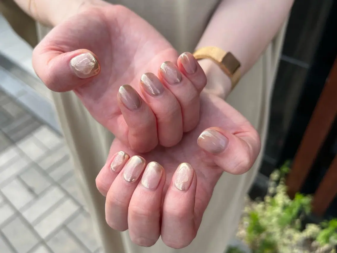 ネイル ハンドネイル 谷川 薫のネイルデザイン