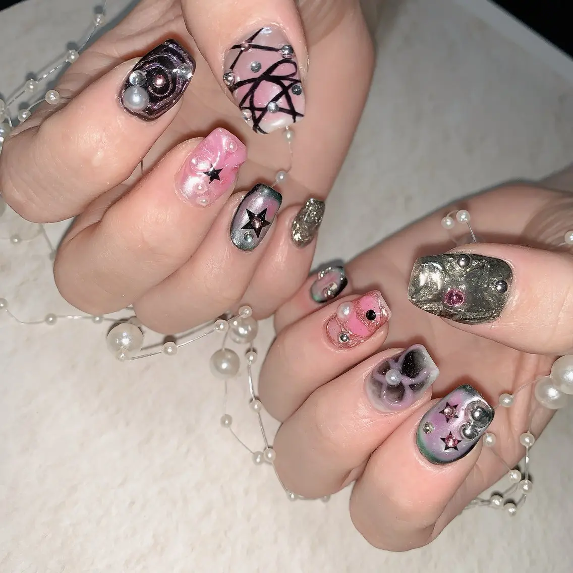 ネイル ハンドネイル nail salon M'U【エムユー】のネイルデザイン