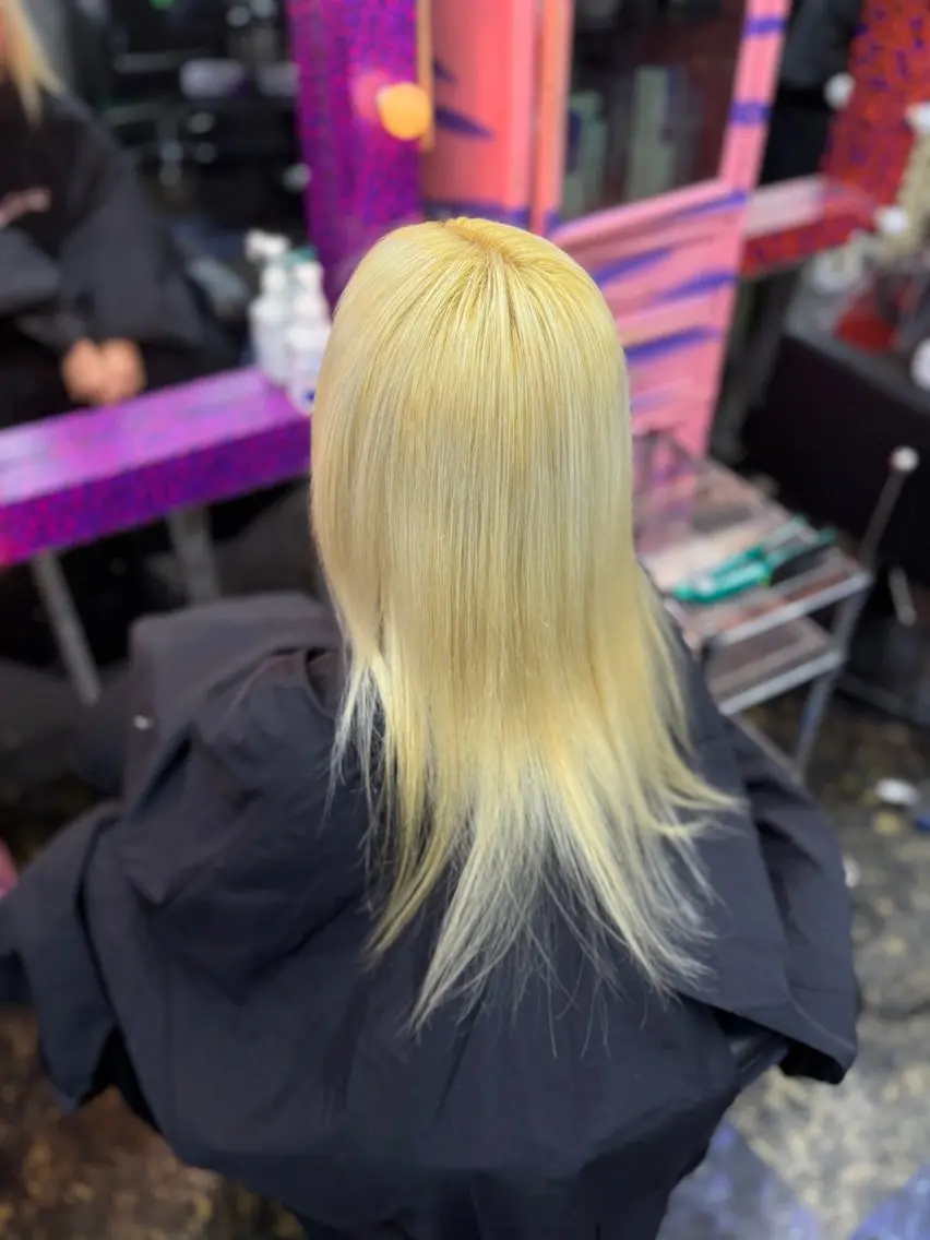 カラー イシダ🚀 派手髪アシスタントのヘアスタイル