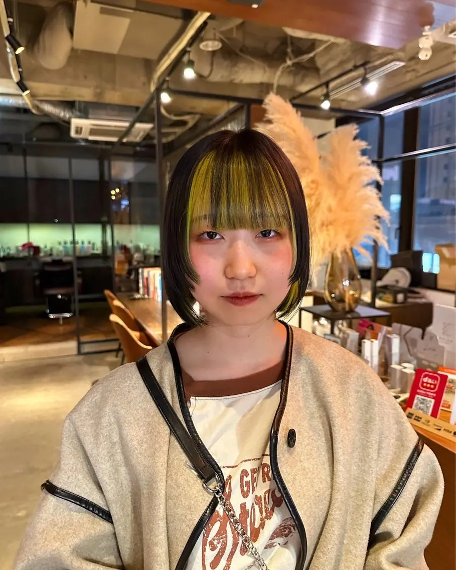 『ミニモ新規限定‼️』デザインカラー+浸透トリートメントの写真