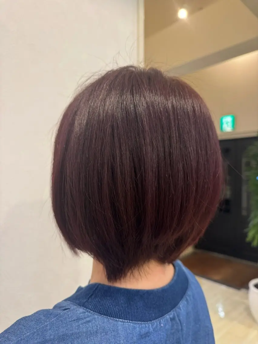 カラー すずき あやねのヘアスタイル