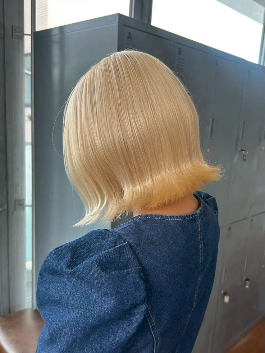 ショート カラー うる艶カラー 🪽💫まいかのヘアスタイル
