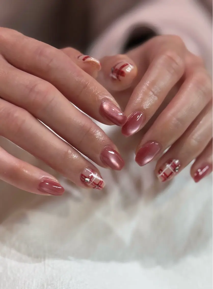 ネイル ハンドネイル 新宿代々木/キレイめ ちゅるん/miriのネイルデザイン