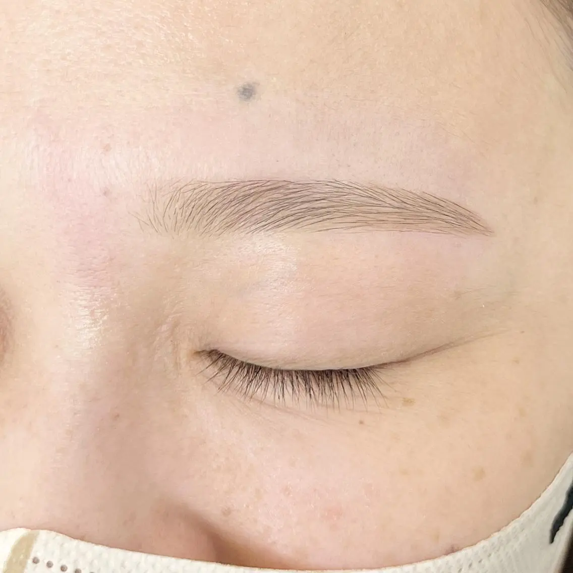 ショート カラー パーマ ヘアアレンジ メンズ ネイル マツエク・マツパ アイブロウ elblink risaのマツエク・マツパデザイン