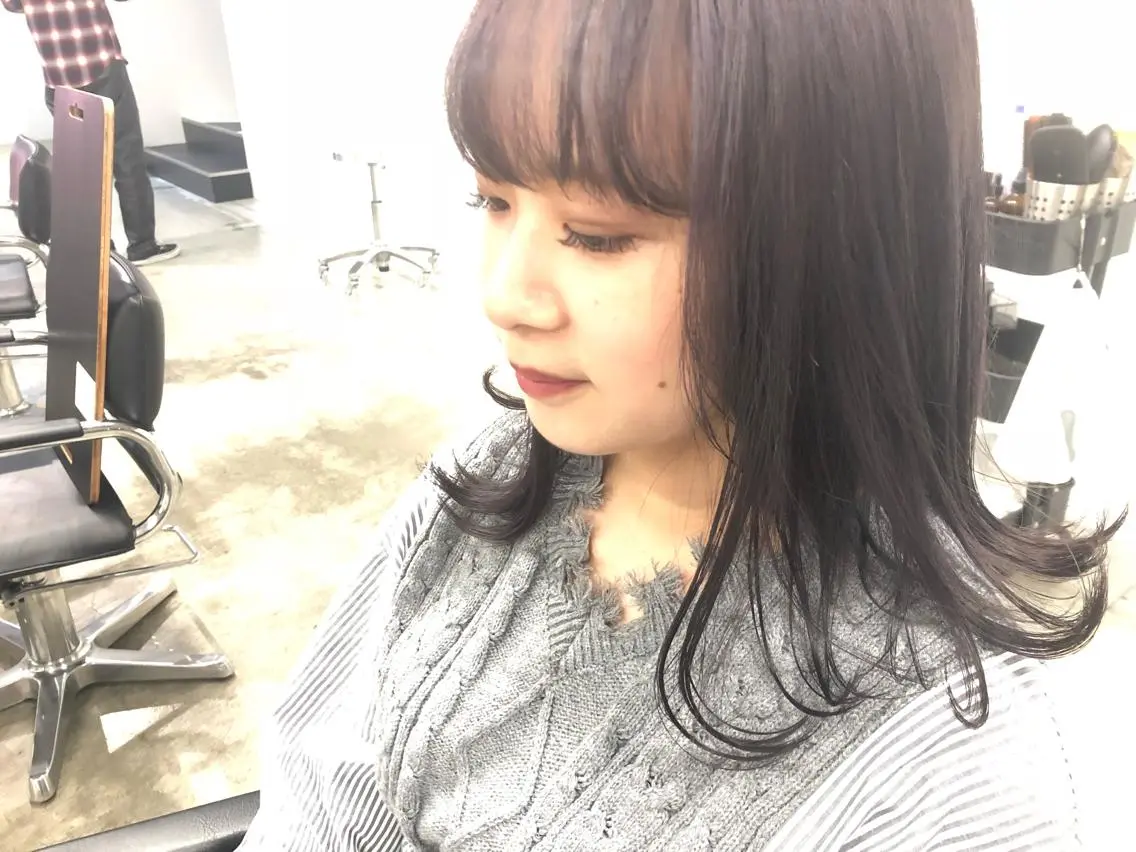 ロング ロング カット デザイン特化ブリーチ 堀江美容室/ぱぴのヘアスタイル
