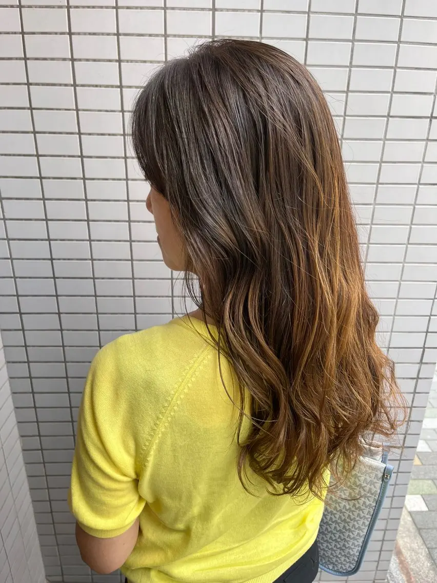 ロング パーマ ヘアアレンジ 推し活/パーティヘア ⭐️今田 水風🐰のヘアスタイル