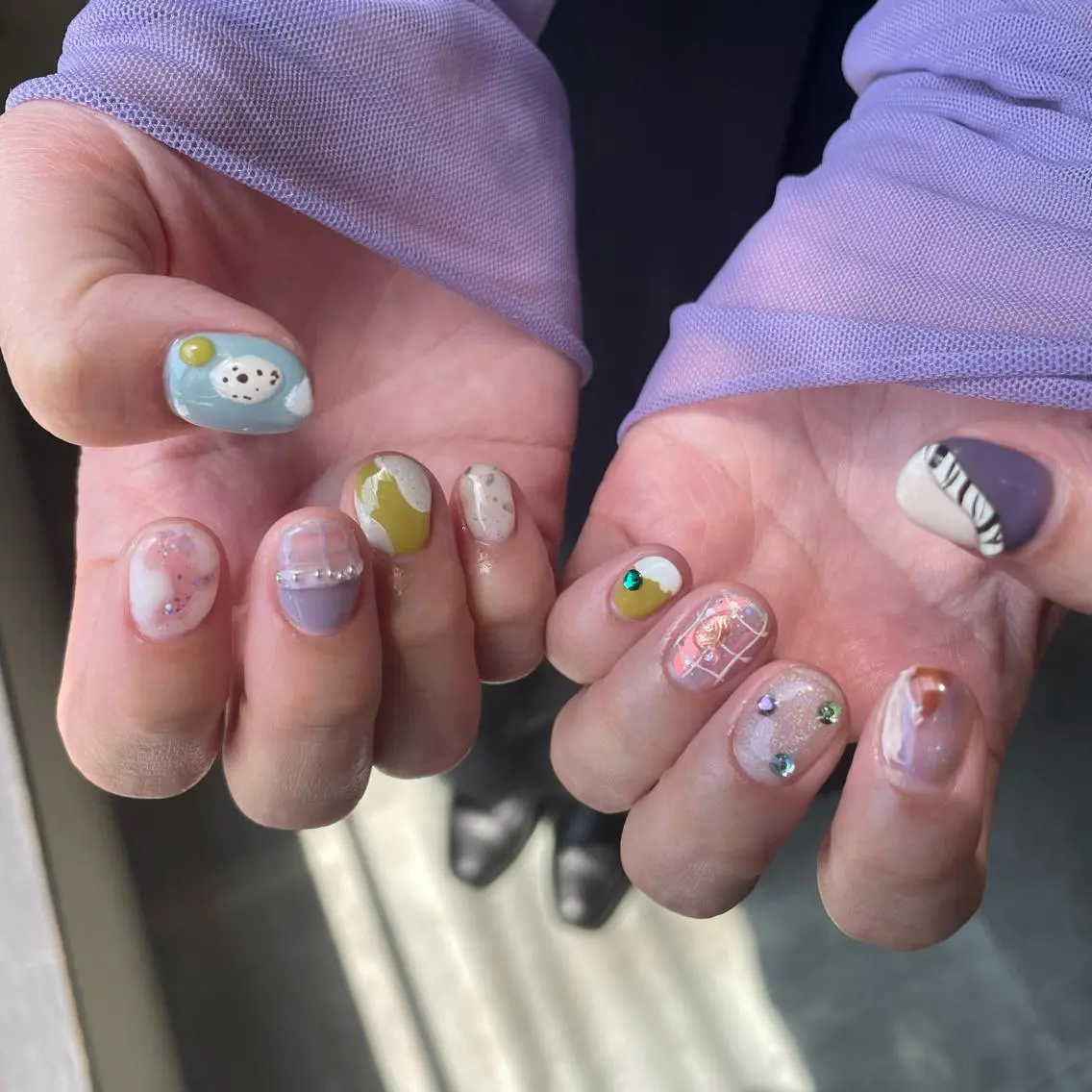 ネイル アートネイル SOL　nail イマナカのネイルデザイン
