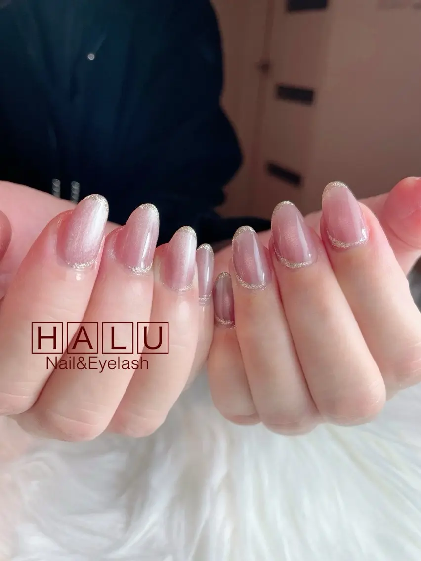 ネイル キラキラネイル HALU ハルのネイルデザイン