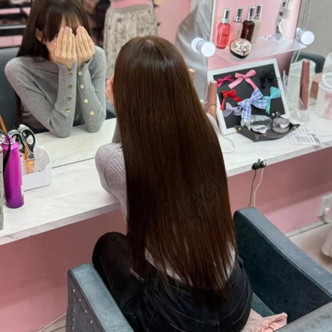ロング シールエクステ エクステ ロング season ゆみのヘアスタイル