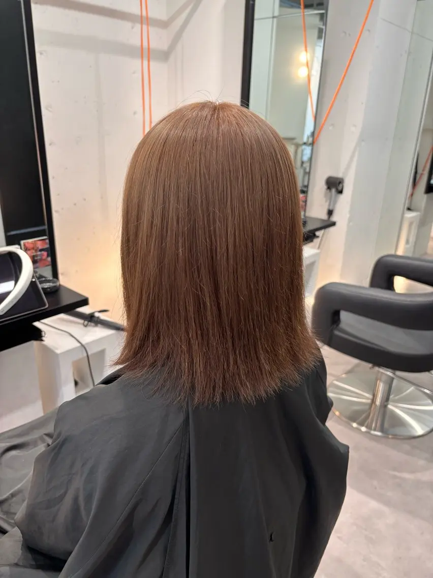 ミディアム カラー 中野 晴登のヘアスタイル