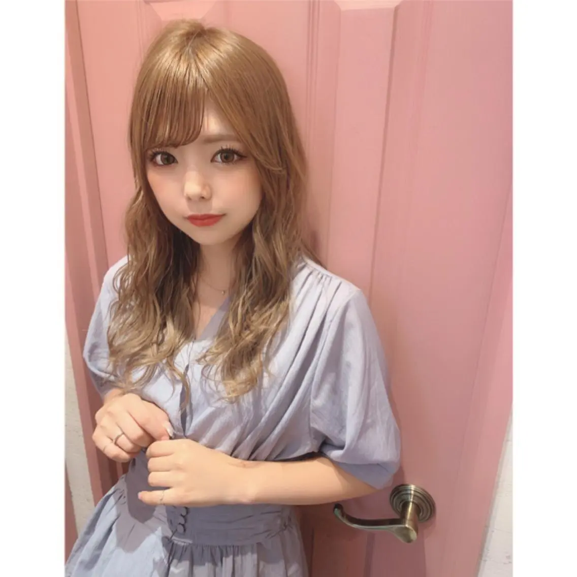 セミロング カット ヘアカラー トリートメント 代表山口ひな 髪質改善のプロのヘアスタイル