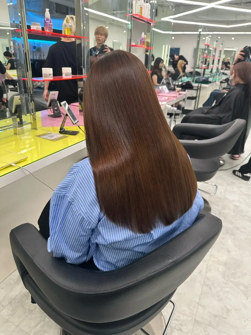 ロング カラー ヘアアレンジ メンズ カット ヘアカラー トリートメント ヘッドスパ ヘアセット 🌈トレンドヘア 🌈WATARU🌈のヘアスタイル