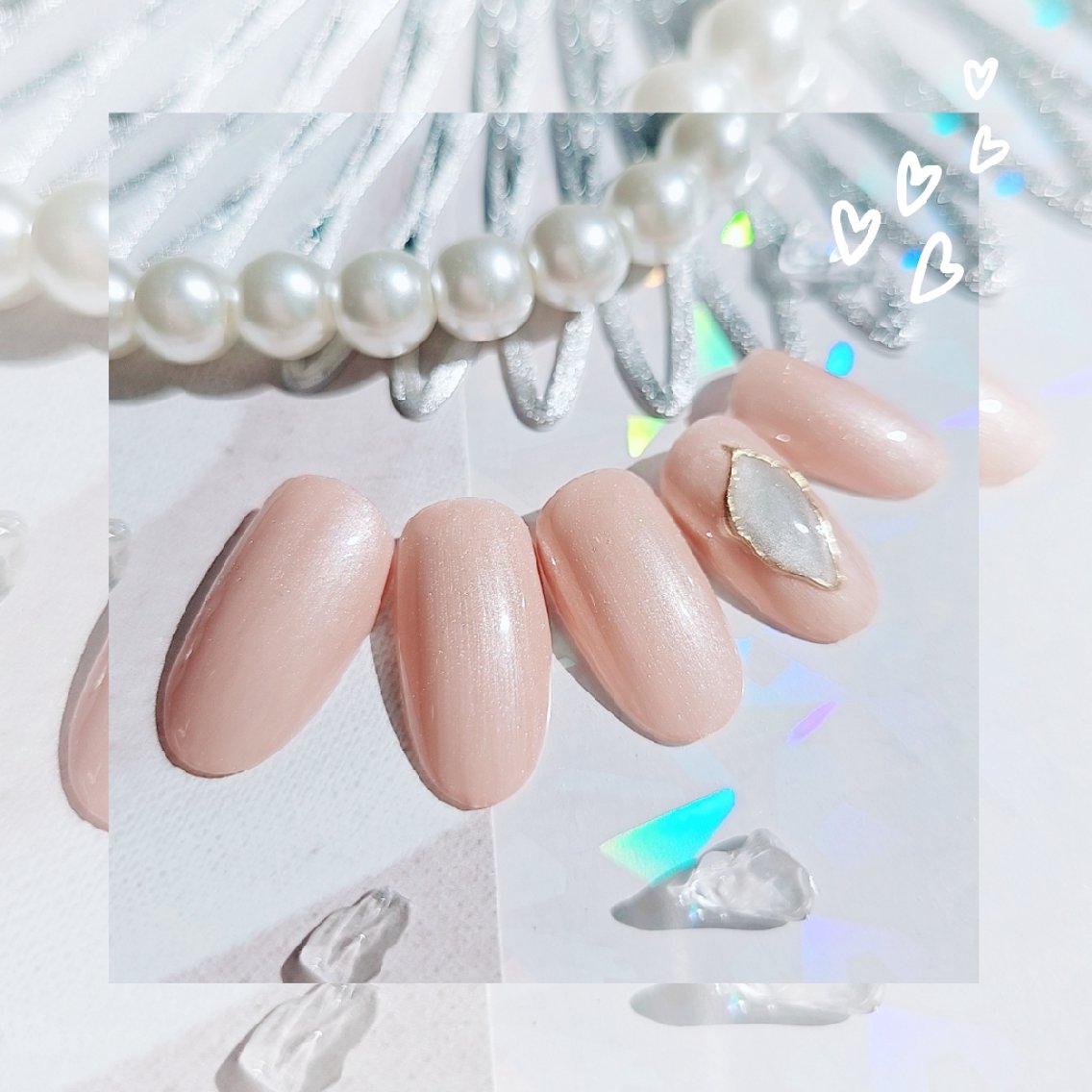 ネイル ハンドネイル 手描きアート&推し活 🌟Wisteriaのネイルデザイン