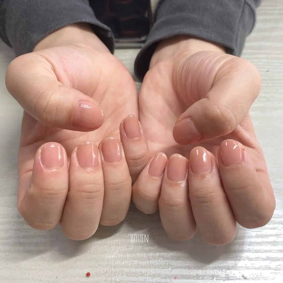 ネイル ワンカラーネイル I pinknail 韓国風·持ち込み専門のネイルデザイン
