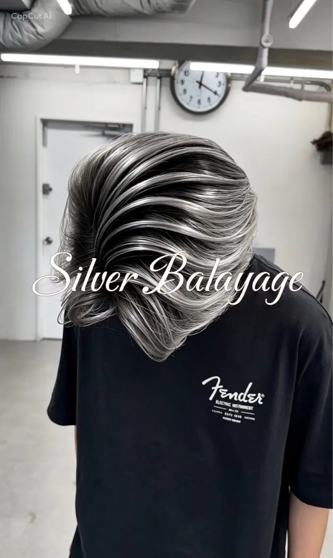カラー メンズ ハイトーン特化💫/ デザインカラーのヘアスタイル