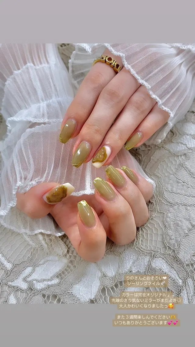 ネイル ハンドネイル フットネイル Nailsalon Fave/Rinaのネイルデザイン
